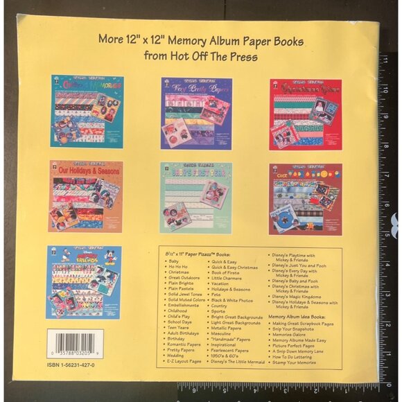 Paper Pizazz Birthday Time Memory Album Paper Book HOTP 3205 1562314270 Rare HTF - Picture 2 of 11